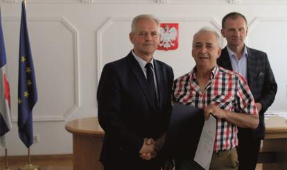 Wręczanie nominacji sołtysom przez Burmistrza Połczyna-Zdroju Józefa Nizioła