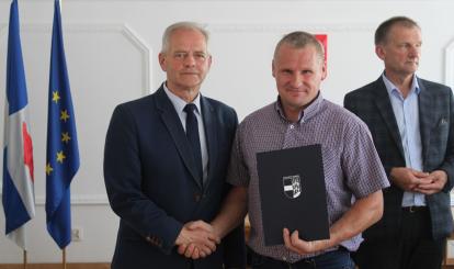 Wręczanie nominacji sołtysom przez Burmistrza Połczyna-Zdroju Józefa Nizioła