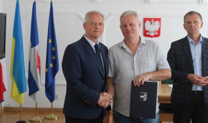 Wręczanie nominacji sołtysom przez Burmistrza Połczyna-Zdroju Józefa Nizioła