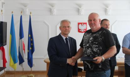 Wręczanie nominacji sołtysom przez Burmistrza Połczyna-Zdroju Józefa Nizioła