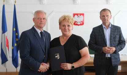 Wręczanie nominacji sołtysom przez Burmistrza Połczyna-Zdroju Józefa Nizioła