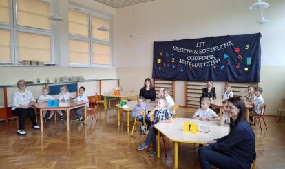 III Międzyprzedszkolna Olimpiada Matematyczna  ,, Pod Jarzębinką''
