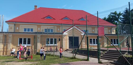 Remont elewacji i dachu sali gimnastycznej