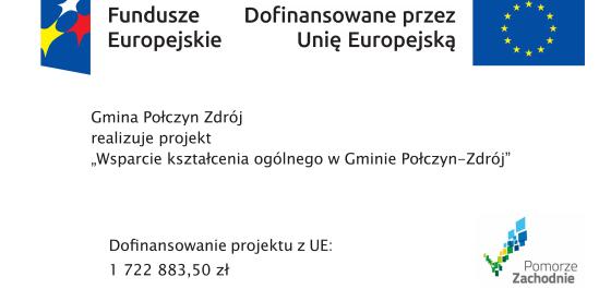 Pomoce dydaktyczne pracowni szkolnych, w ramach realizacji projektu pn. „Wsparcie kształcenia ogólnego w Gminie Połczyn-Zdrój”