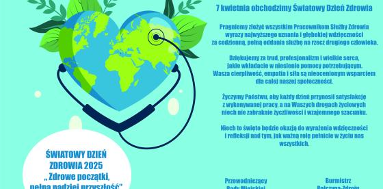 ŚWIATOWY DZIEŃ ZDROWIA- 7 KWIETNIA- życzenia