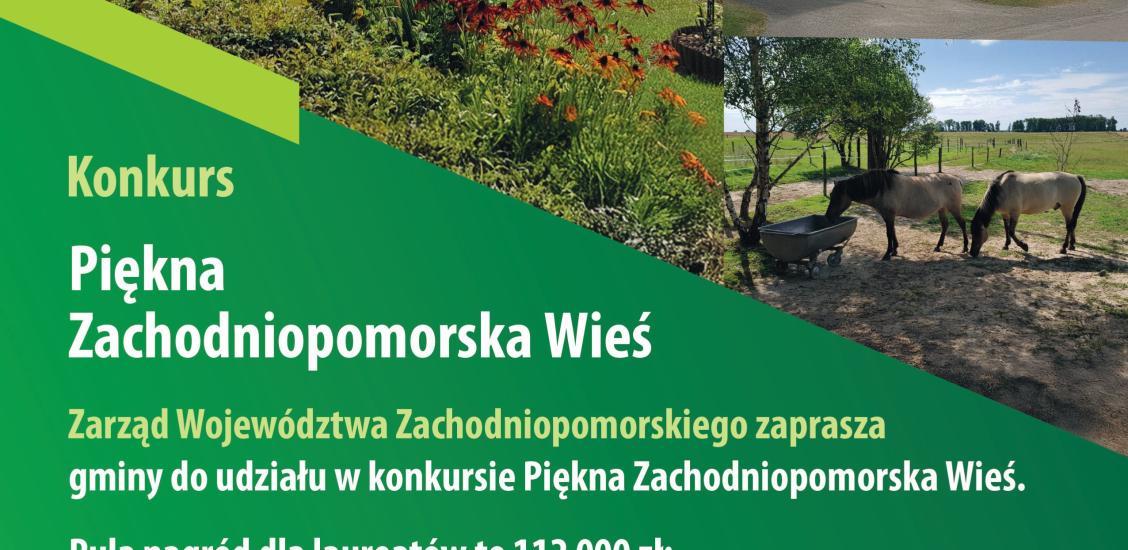Plakat „Piękna Zachodniopomorska Wieś 2025”