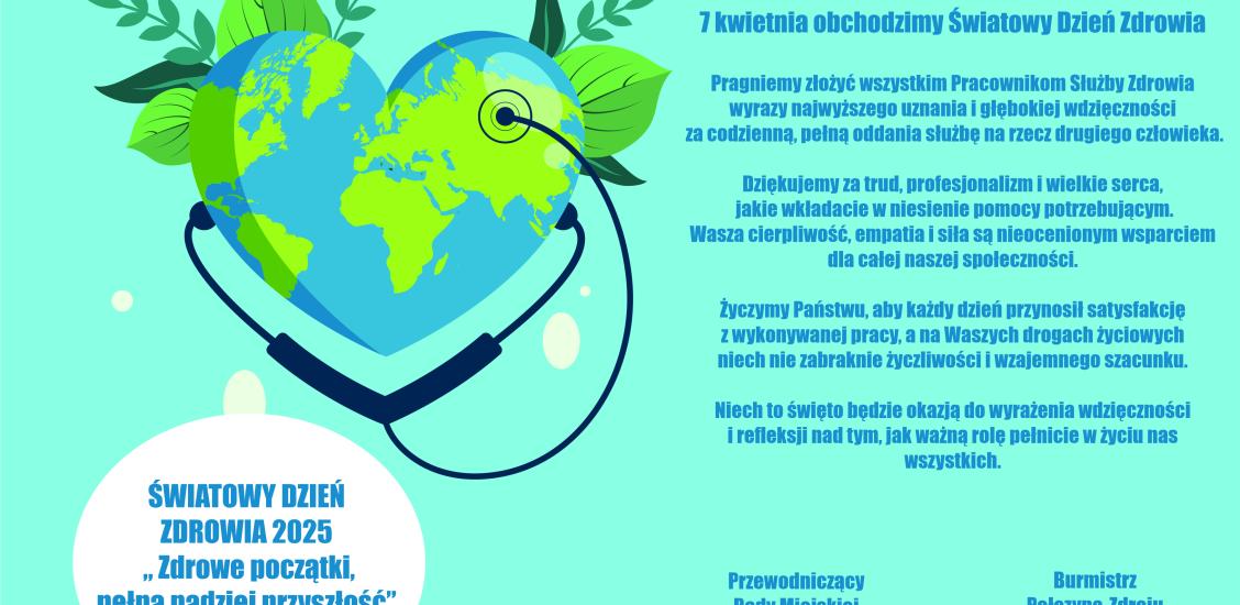 ŚWIATOWY DZIEŃ ZDROWIA- 7 KWIETNIA- życzenia